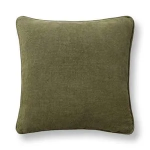 Product Image 1 for Bedford Olive Green Linen Fabric Throw Pillow from Classic Home