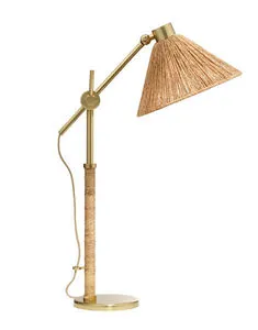 Product Image 1 for Fitzgerald Natural Abaca Rope Table Lamp from Jamie Young