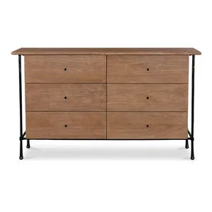 Product Image 1 for Rene 6 Drawer Dresser from Moe's