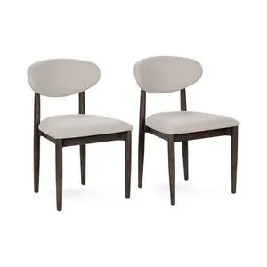 Product Image 1 for Tiber Set of 2 Oak Wood Dining Chairs from Classic Home