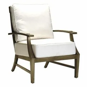 Product Image 3 for Croquet Aluminum Mahogany Lounge Chair from Summer Classics