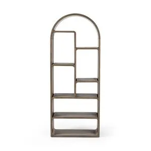 Product Image 6 for Risa Lamont Natural Oak Veneer Bookcase from Four Hands