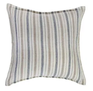 Product Image 1 for Naples 20" Accent Pillow with Insert - Ocean / Natural from Pom Pom at Home