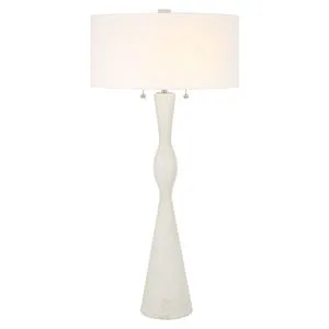 Product Image 1 for Sharma Ivory Stone Tall Table Lamp from Uttermost