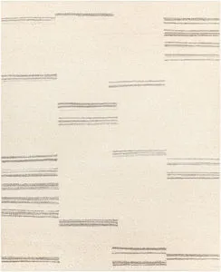 Product Image 1 for Machu Picchu Hand-Woven Wool Cream / Medium Gray Rug - 2' x 3' from Surya