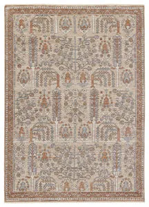 Product Image 1 for Regard Contemporary Floral Slate/ Bronze Rug - 9' x 13' from Jaipur 