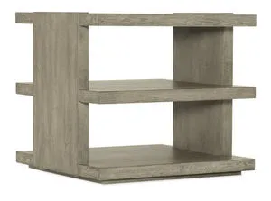 Product Image 1 for Linville Falls Overlook Trails Oak Veneer End Table from Hooker Furniture