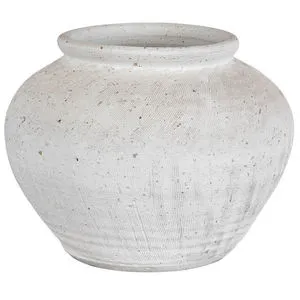 Product Image 1 for Floreana Round White Vase from Uttermost