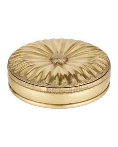 Product Image 1 for Pulsante Brass Box from Currey & Company