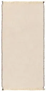 Product Image 1 for Neem X Encare Handmade Solid Cream / Brown Throw from Jaipur 