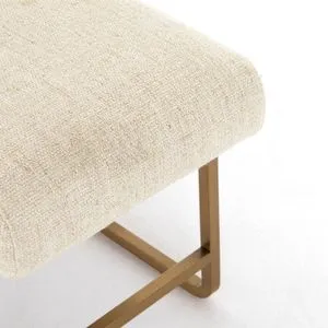 Product Image 14 for Sled Thames Cream Bench from Four Hands