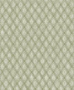 Product Image 1 for Edo Dark Sage Wallpaper from Graham & Brown