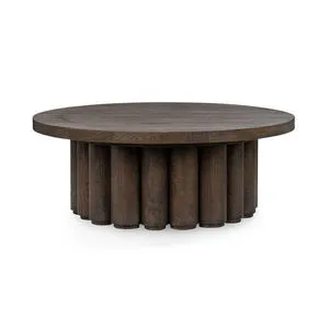 Product Image 1 for Tiber Round Wood Coffee Table from Classic Home Furnishings