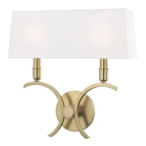 Product Image 1 for Gwen 2 Light Wall Sconce from Mitzi