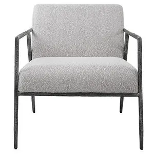 Product Image 7 for Brisbane Light Gray Accent Chair from Uttermost