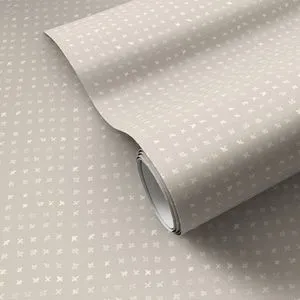 Product Image 1 for Bisous Grey II Wallpaper by Jess Engle from Four Hands