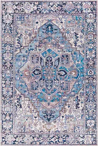 Product Image 6 for Iris Denim / Dark Blue Rug from Surya