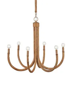 Product Image 1 for Samsara Small Chandelier from Currey & Company