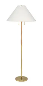 Product Image 1 for Harrison Natural Rattan Floor Lamp from Jamie Young