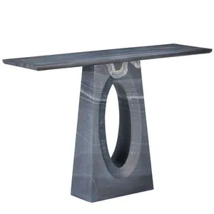 Product Image 1 for Demi Black Console Table from Currey & Company