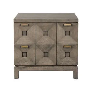 Product Image 1 for Small Greige Walnut Musashi 2 Drawer Console from Noir