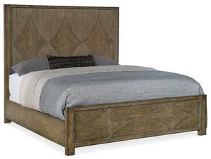 Product Image 2 for Sundance Pecan Veneer California King Panel Bed from Hooker Furniture