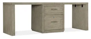 Product Image 1 for Linville Falls 84" Desk with One Centered File from Hooker Furniture