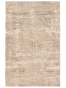 Product Image 1 for Cadent Medallion Tan / Green Rug from Jaipur 