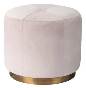 Product Image 2 for Small Thackeray Round Pouf from Jamie Young