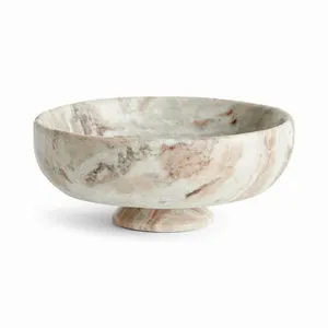Product Image 1 for Josephine Marble Footed Bowl from Napa Home And Garden