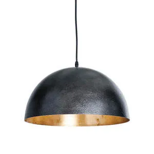 Product Image 1 for Sigmund Modern Black and Gold Small Pendant Light from Regina Andrew Design