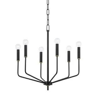 Product Image 1 for Bailey 6 Light Chandelier from Mitzi