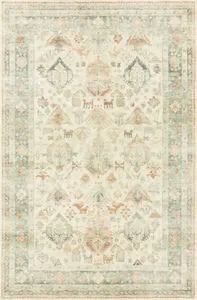 Product Image 4 for Rosette Beige / Multi Rug from Loloi