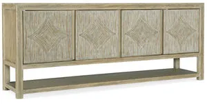 Product Image 1 for Surfrider Pecan Veneer Entertainment Console from Hooker Furniture