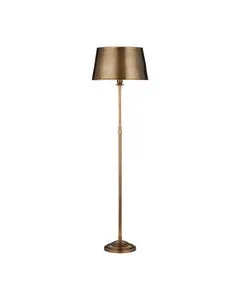 Product Image 1 for Callum Brass Floor Lamp from Currey & Company