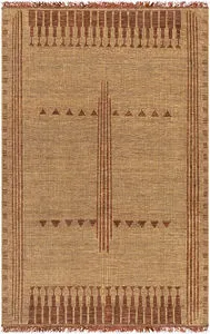 Product Image 1 for Touareg Woven Jute Brown Rug  - 2'6" x 8' from Surya