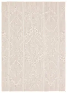 Product Image 1 for Cardinal Indoor / Outdoor Medallion Cream Rug 18" x 18" from Jaipur 