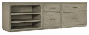 Product Image 1 for Linville Falls 96" Credenza with File, Lateral File and Open Desk Cabinet from Hooker Furniture