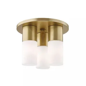 Product Image 1 for Lola 3 Light Flush Mount from Mitzi
