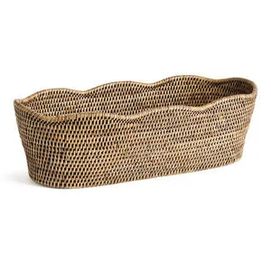 Product Image 1 for Burma Rattan Oval Cachepot from Napa Home And Garden