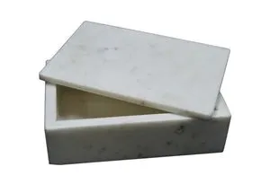 Product Image 1 for Verona Marble Box With Lid from BIDKHome