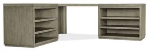 Product Image 1 for Linville Falls Corner Desk with Two Open Desk Cabinets from Hooker Furniture