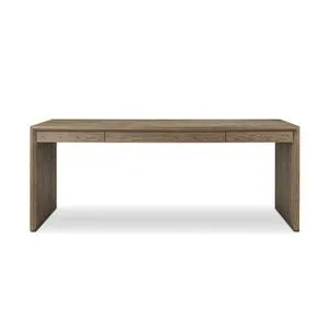 Product Image 1 for Salta Brown Oak Thick Veneer Desk from Four Hands