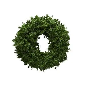 Product Image 2 for Eloise 22" Faux Boxwood Wreath from Creative Co-Op