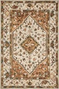 Product Image 2 for Beatty Ivory / Rust Rug from Loloi