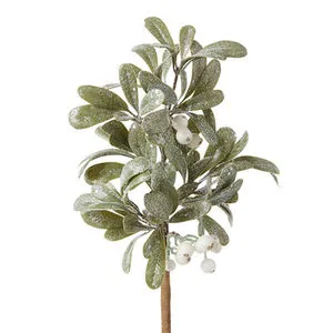 Product Image 1 for Skyler 13" Faux Frosted Mistletoe Twig from Raz Imports