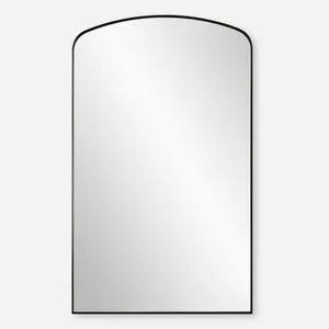 Product Image 1 for Tordera Black Arch Mirror from Uttermost