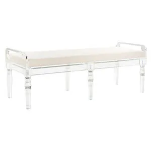 Product Image 1 for Isla Acrylic Bench from Chelsea House