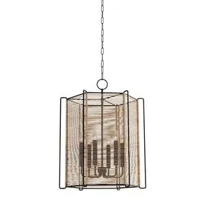 Product Image 1 for Ramon 6 Light Rattan Lantern from Troy Lighting