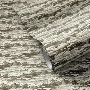 Product Image 1 for Wavebreak Olive I Wallpaper by Getty Images from Four Hands